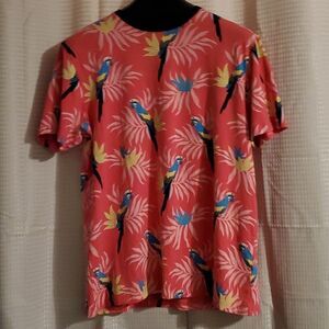 FREE PLANET MEN HAWAIIAN  t Shirt XL